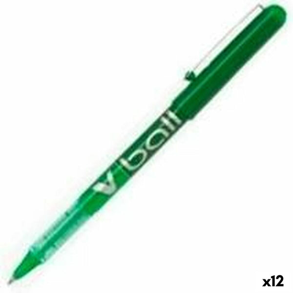 Penna för flytande bläck Pilot BL-VB-5 Grön 0,3 mm (12 antal)-Kontor och Kontorsmaterial, Kulspetspennor, pennor och skrivverktyg-Pilot-peaceofhome.se