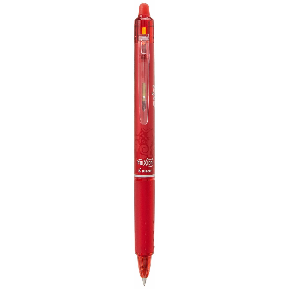 Penna för flytande bläck Pilot Frixion Clicker Röd 0,4 mm (12 antal)-Kontor och Kontorsmaterial, Kulspetspennor, pennor och skrivverktyg-Pilot-peaceofhome.se