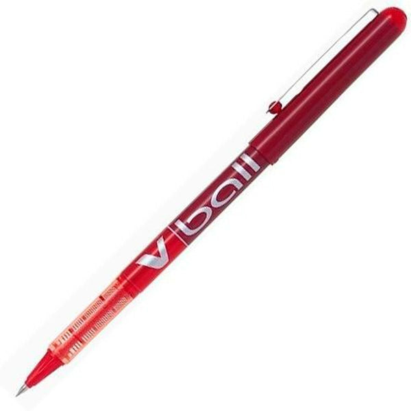 Penna för flytande bläck Pilot NVBR Röd (3 antal)-Kontor och Kontorsmaterial, Kulspetspennor, pennor och skrivverktyg-Pilot-peaceofhome.se