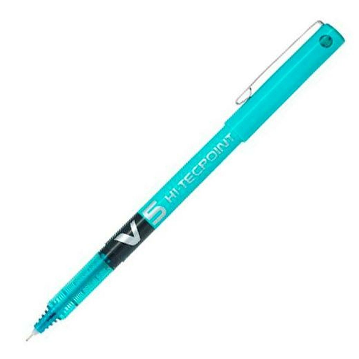 Penna för flytande bläck Pilot V-5 Hi-Tecpoint Ljusblå 0,3 mm (12 antal)-Kontor och Kontorsmaterial, Kulspetspennor, pennor och skrivverktyg-Pilot-peaceofhome.se