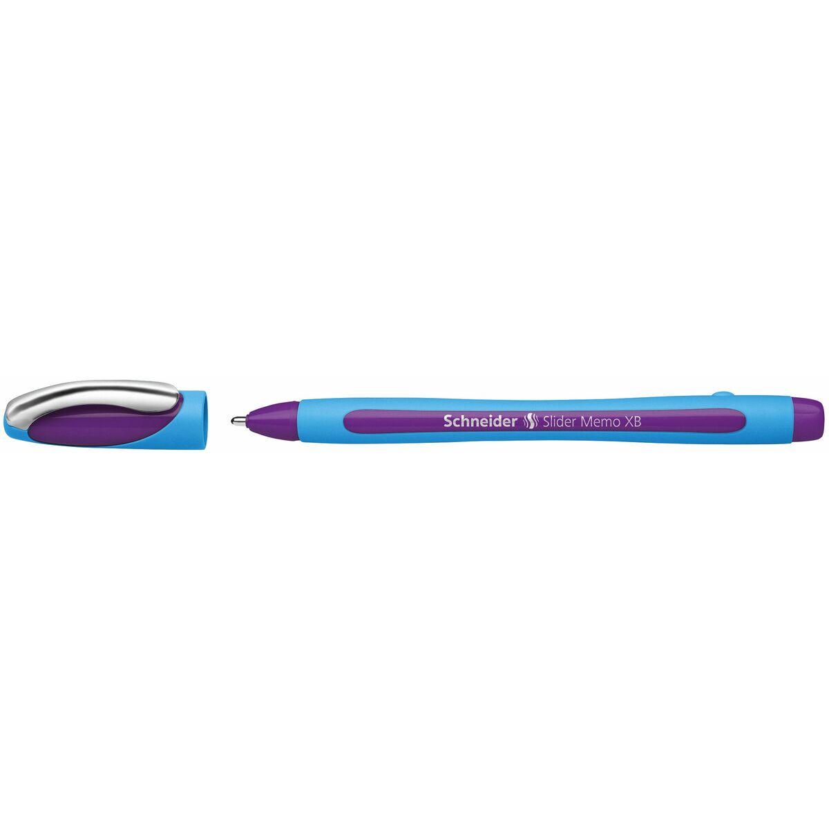 Penna för flytande bläck Schneider Slider Memo XB Violett (10 antal)-Kontor och Kontorsmaterial, Kulspetspennor, pennor och skrivverktyg-Schneider-peaceofhome.se