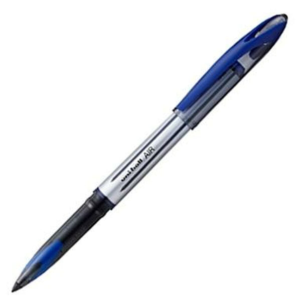Penna för flytande bläck Uni-Ball Air Micro UBA-188-M Blå 0,5 mm (12 Delar)-Kontor och Kontorsmaterial, Kulspetspennor, pennor och skrivverktyg-Uni-Ball-peaceofhome.se