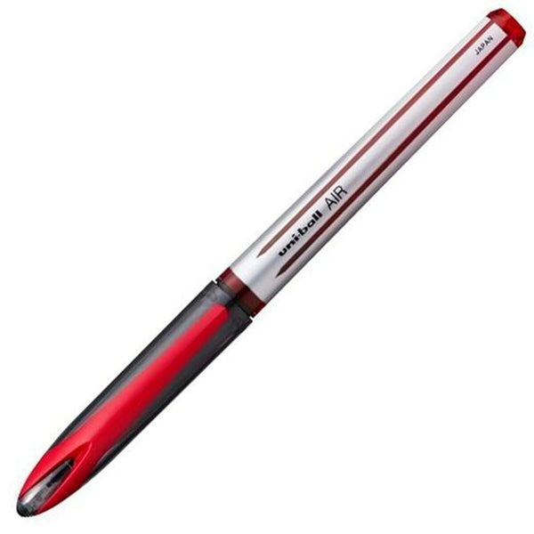 Penna för flytande bläck Uni-Ball Air Micro UBA-188-M Röd 0,5 mm (12 Delar)-Kontor och Kontorsmaterial, Kulspetspennor, pennor och skrivverktyg-Uni-Ball-peaceofhome.se