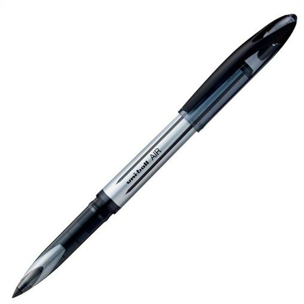 Penna för flytande bläck Uni-Ball Air Micro UBA-188-M Svart 0,5 mm (12 Delar)-Kontor och Kontorsmaterial, Kulspetspennor, pennor och skrivverktyg-Uni-Ball-peaceofhome.se