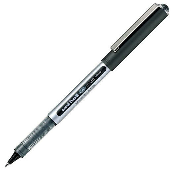 Penna för flytande bläck Uni-Ball Eye Micro UB-150 Svart 0,5 mm (12 Delar)-Kontor och Kontorsmaterial, Kulspetspennor, pennor och skrivverktyg-Uni-Ball-peaceofhome.se