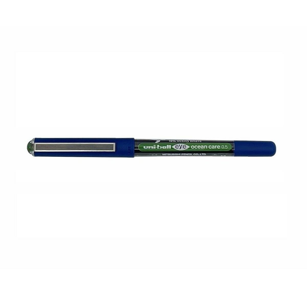 Penna för flytande bläck Uni-Ball Eye Ocean Care 0,5 mm Grön (12 antal)-Kontor och Kontorsmaterial, Kulspetspennor, pennor och skrivverktyg-Uni-Ball-peaceofhome.se