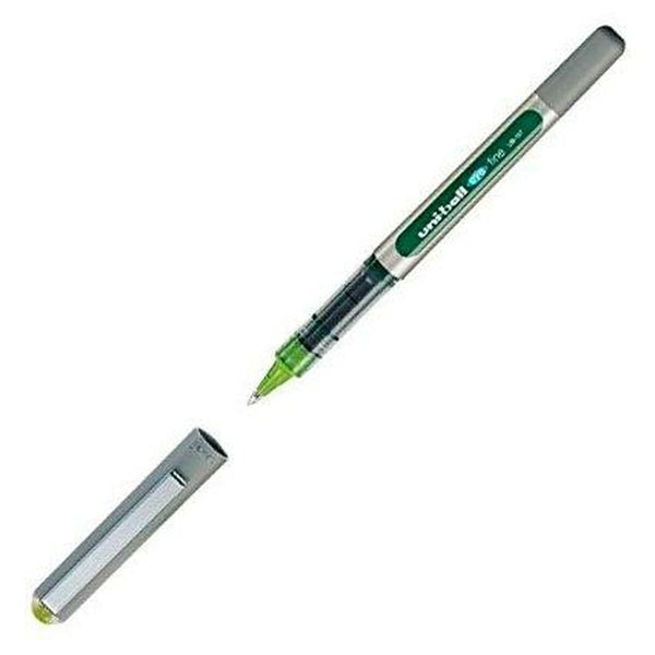 Penna för flytande bläck Uni-Ball Rollerball Eye Fine UB-157 Ljusgrön 0,7 mm (12 Delar)-Kontor och Kontorsmaterial, Kulspetspennor, pennor och skrivverktyg-Uni-Ball-peaceofhome.se