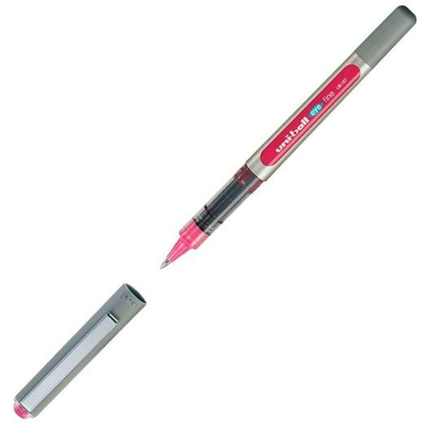 Penna för flytande bläck Uni-Ball Rollerball Eye Fine UB-157 Rosa 0,7 mm (12 Delar)-Kontor och Kontorsmaterial, Kulspetspennor, pennor och skrivverktyg-Uni-Ball-peaceofhome.se