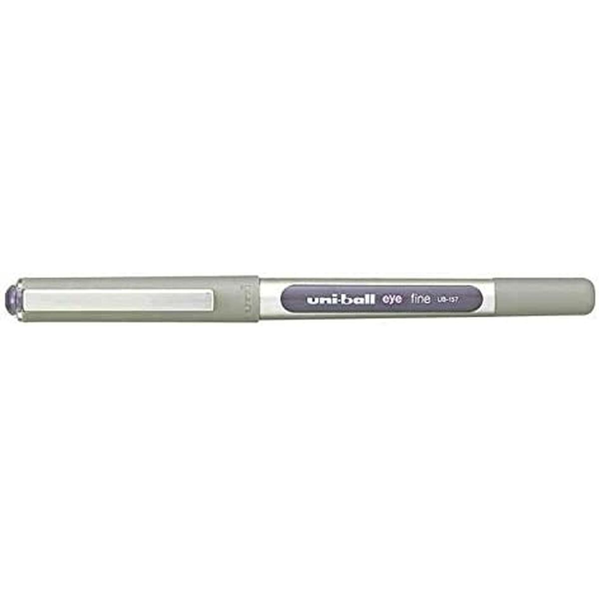Penna för flytande bläck Uni-Ball Rollerball Eye Fine UB-157 Violett 0,7 mm (12 Delar)-Kontor och Kontorsmaterial, Kulspetspennor, pennor och skrivverktyg-Uni-Ball-peaceofhome.se