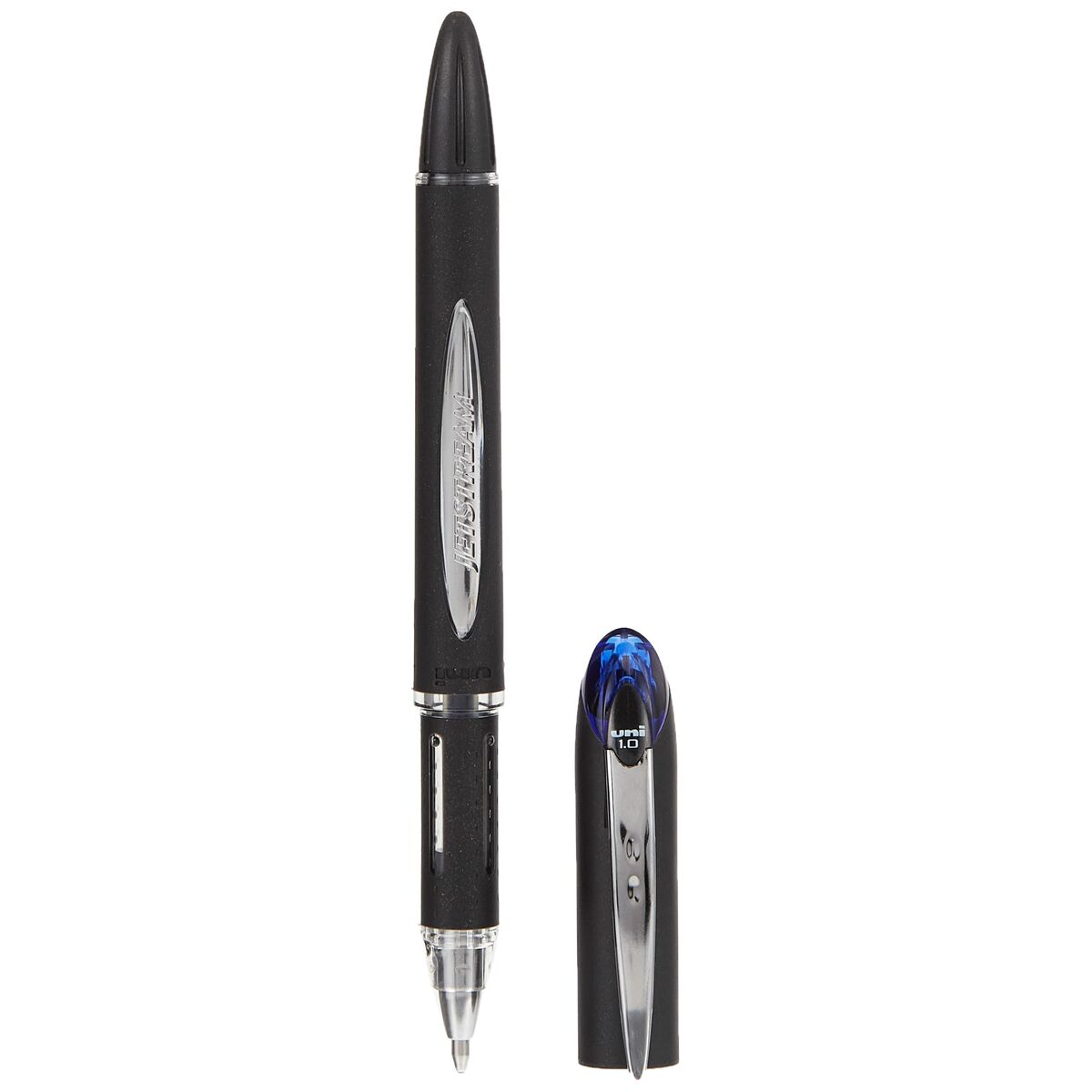 Penna för flytande bläck Uni-Ball Rollerball Jestsream SX-210 Blå 1 mm (12 Delar)-Kontor och Kontorsmaterial, Kulspetspennor, pennor och skrivverktyg-Uni-Ball-peaceofhome.se