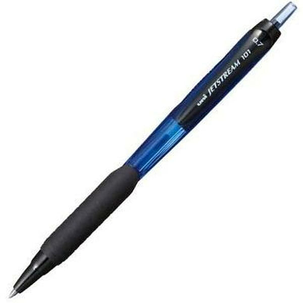 Penna för flytande bläck Uni-Ball Rollerball Jestsream SXN-101 Blå (12 Delar)-Kontor och Kontorsmaterial, Kulspetspennor, pennor och skrivverktyg-Uni-Ball-peaceofhome.se