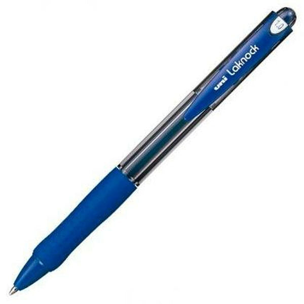 Penna för flytande bläck Uni-Ball Rollerball Laknock SN-100 Blå 0,4 mm (12 Delar)-Kontor och Kontorsmaterial, Kulspetspennor, pennor och skrivverktyg-Uni-Ball-peaceofhome.se