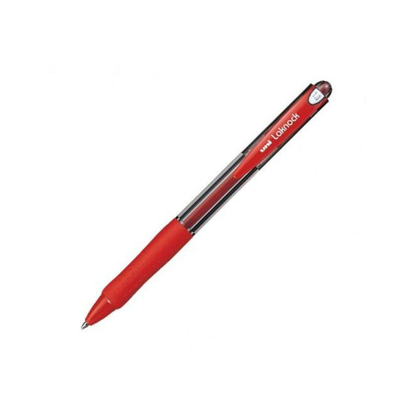 Penna för flytande bläck Uni-Ball Rollerball Laknock SN-100 Röd 0,4 mm (12 Delar)-Kontor och Kontorsmaterial, Kulspetspennor, pennor och skrivverktyg-Uni-Ball-peaceofhome.se