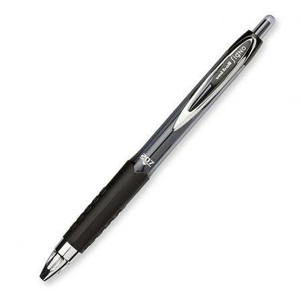 Penna för flytande bläck Uni-Ball SigNo 207 Svart 0,4 mm (12 Delar)-Kontor och Kontorsmaterial, Kulspetspennor, pennor och skrivverktyg-Uni-Ball-peaceofhome.se