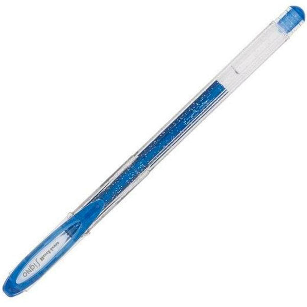 Penna för flytande bläck Uni-Ball Sparkling UM-120SP Blå 0,5 mm (12 Delar)-Kontor och Kontorsmaterial, Kulspetspennor, pennor och skrivverktyg-Uni-Ball-peaceofhome.se