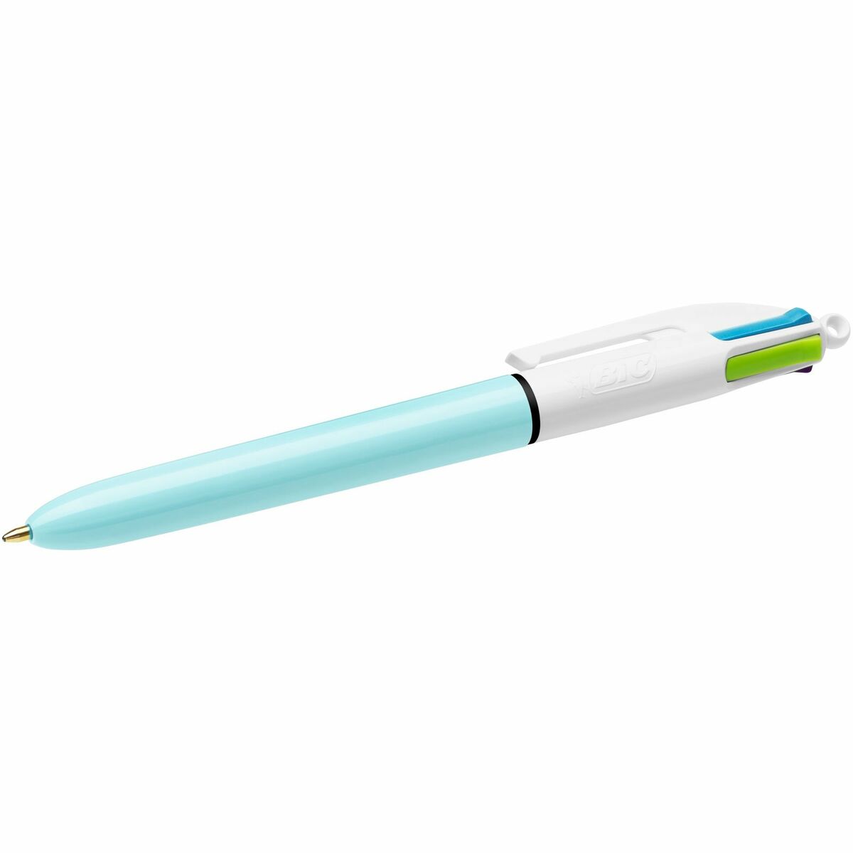 Pennset Bic 4 Colours Vit Purpur-Kontor och Kontorsmaterial, Kulspetspennor, pennor och skrivverktyg-Bic-peaceofhome.se