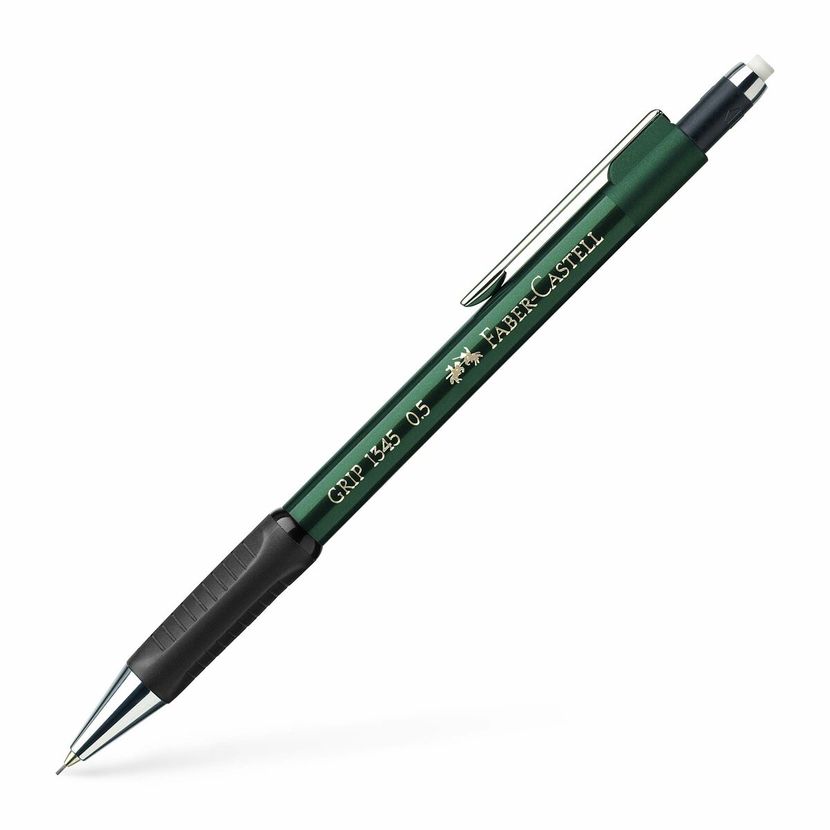 Pennset Faber-Castell Grip 1345 Grön 0,5 mm (12 antal)-Kontor och Kontorsmaterial, Kulspetspennor, pennor och skrivverktyg-Faber-Castell-peaceofhome.se