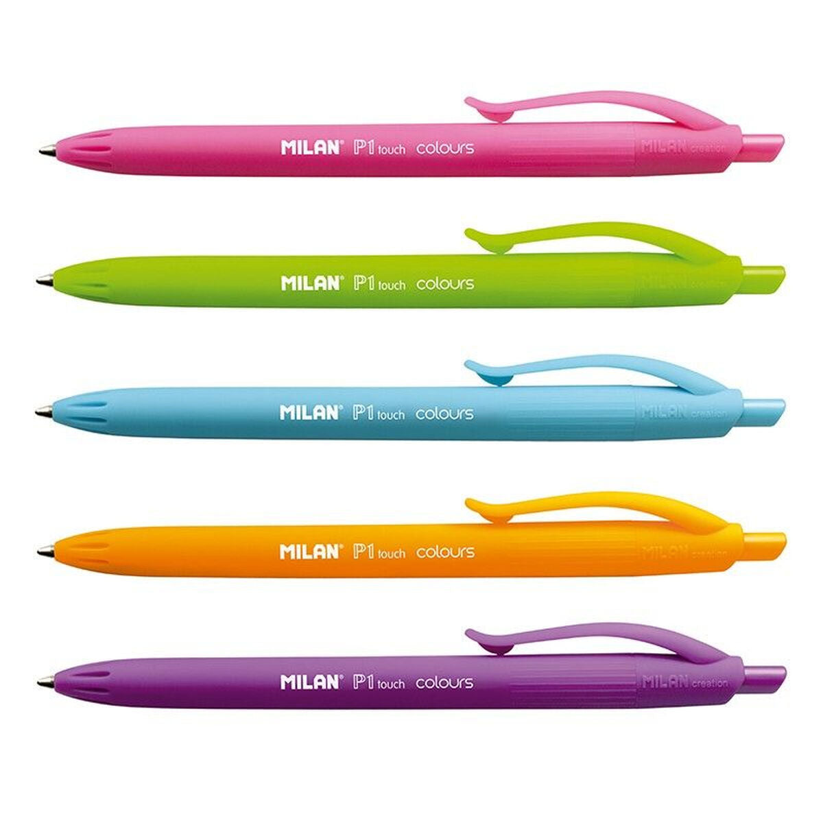 Pennset Milan P1 Touch Multicolour 1 mm (24 Delar)-Kontor och Kontorsmaterial, Kulspetspennor, pennor och skrivverktyg-Milan-peaceofhome.se