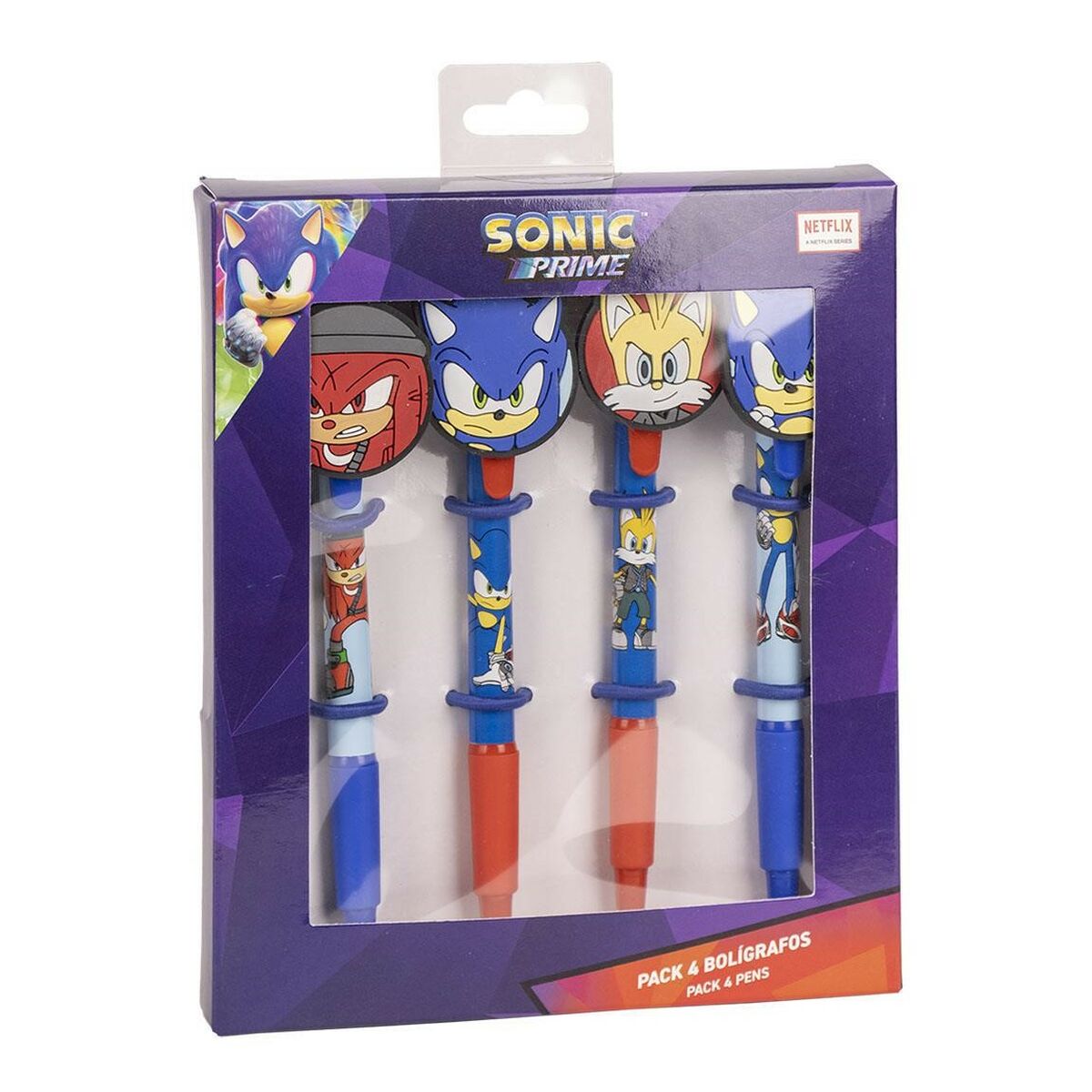 Pennset Sonic 4 Delar-Kontor och Kontorsmaterial, Kulspetspennor, pennor och skrivverktyg-Sonic-peaceofhome.se