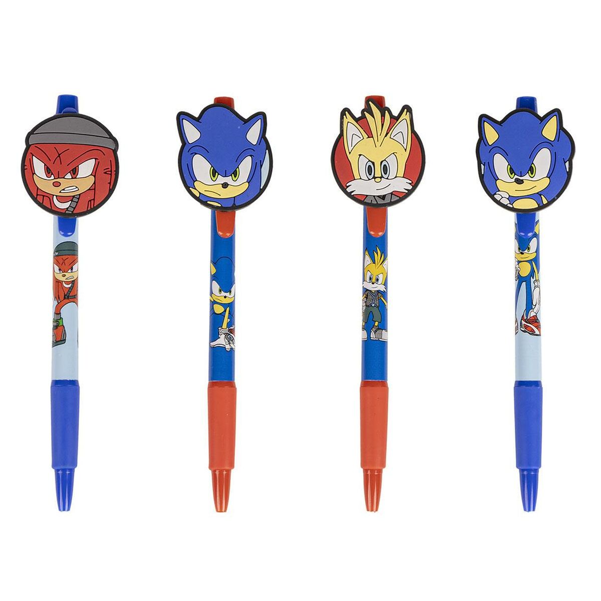 Pennset Sonic 4 Delar Multicolour-Kontor och Kontorsmaterial, Kulspetspennor, pennor och skrivverktyg-Sonic-peaceofhome.se