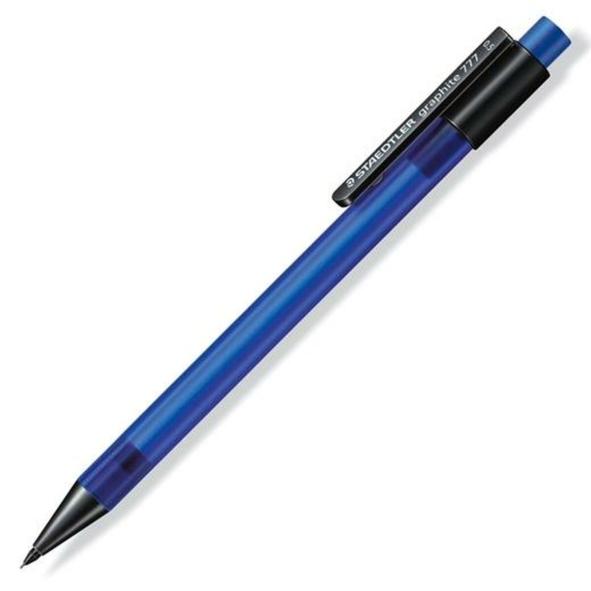 Pennset Staedtler Graphite 777 Blå 0,5 mm (10 antal)-Kontor och Kontorsmaterial, Kulspetspennor, pennor och skrivverktyg-Staedtler-peaceofhome.se