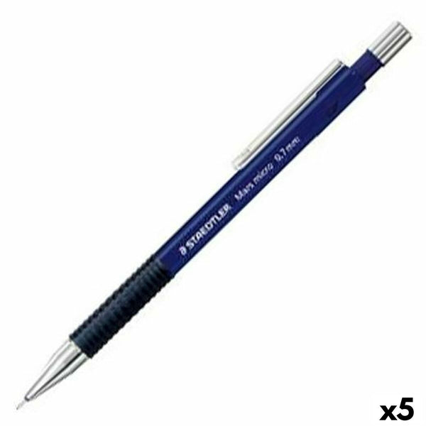 Pennset Staedtler Mars Micro Blå 0,7 mm (5 antal)-Kontor och Kontorsmaterial, Kulspetspennor, pennor och skrivverktyg-Staedtler-peaceofhome.se