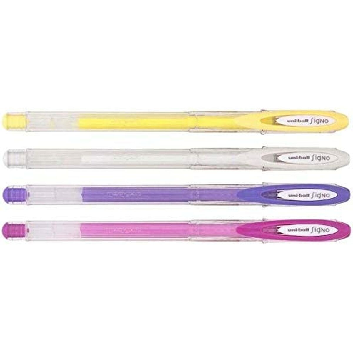 Pennset Uni-Ball Rollerball Signo Angelic Colour UM-120AC Multicolour 0,45 mm-Kontor och Kontorsmaterial, Kulspetspennor, pennor och skrivverktyg-Uni-Ball-peaceofhome.se