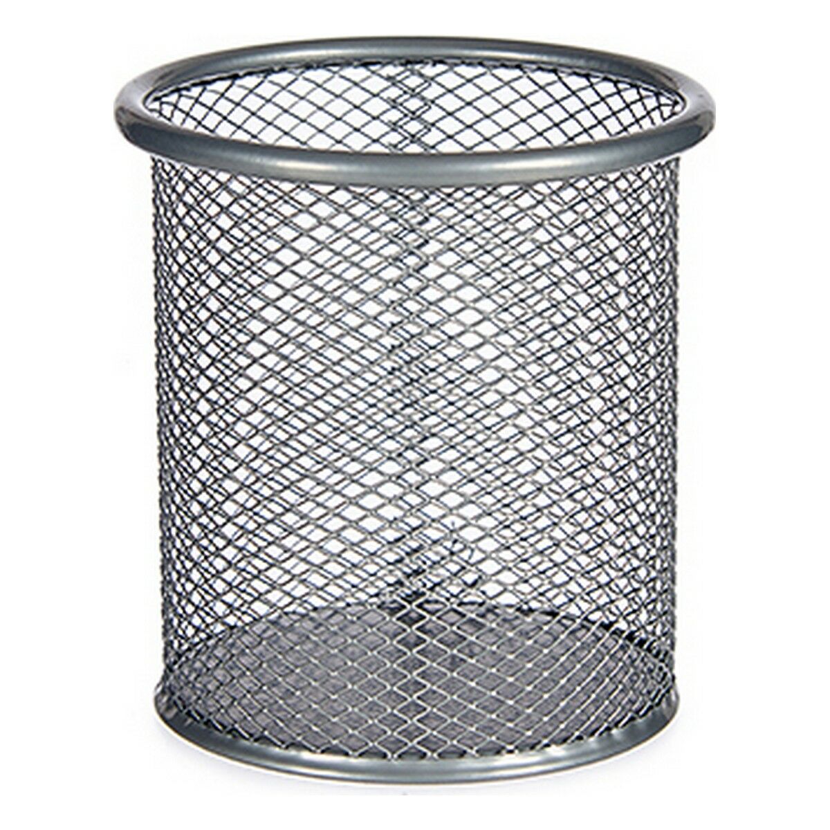 Pennskrin Pincello 1711195 1711195 Svart Silver Metall 9 x 9,7 x 9 cm (12 antal)-Kontor och Kontorsmaterial, Kontorsmaterial-Pincello-peaceofhome.se