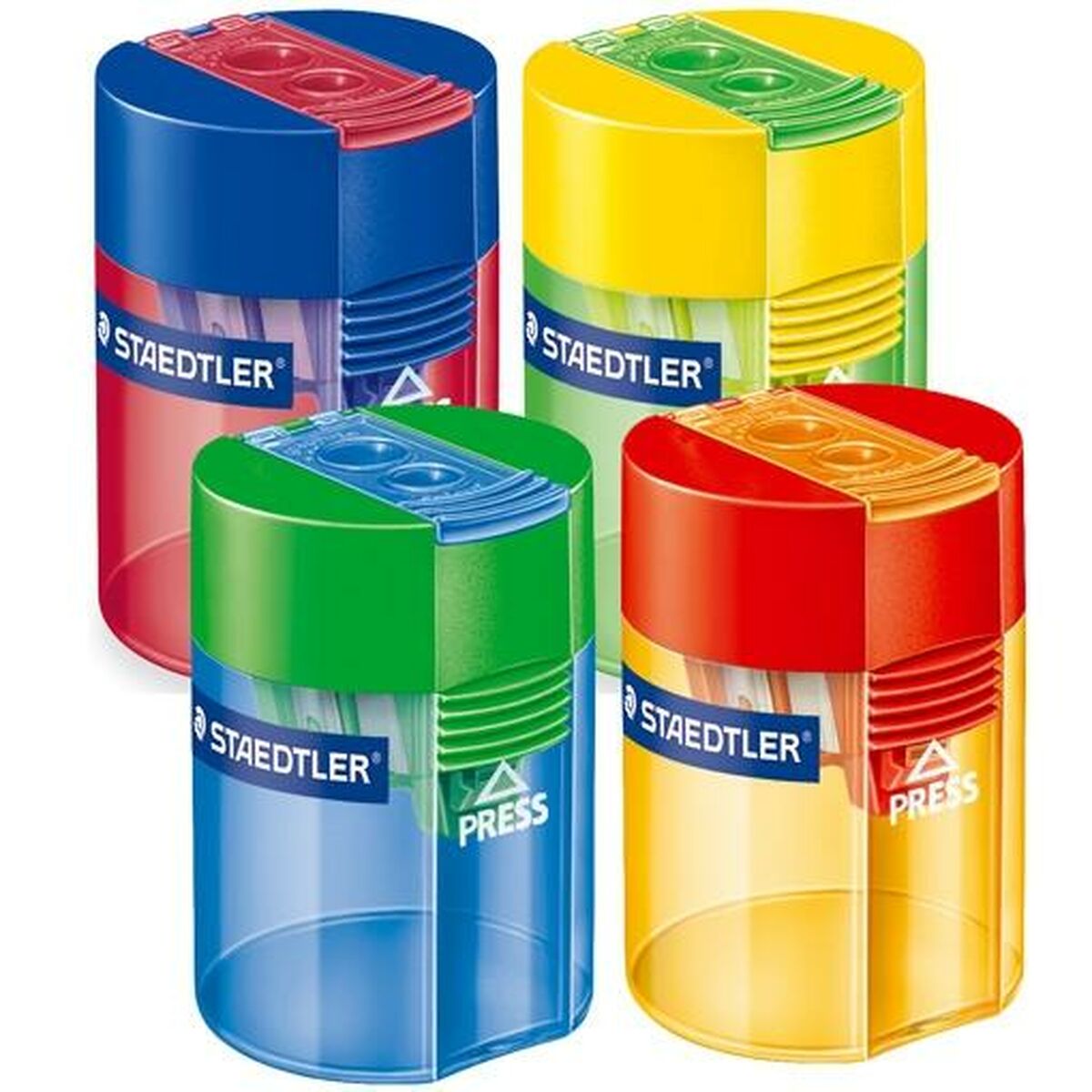 Pennvässare Staedtler Multicolour Med behållare Plast (10 antal)-Kontor och Kontorsmaterial, Kulspetspennor, pennor och skrivverktyg-Staedtler-peaceofhome.se