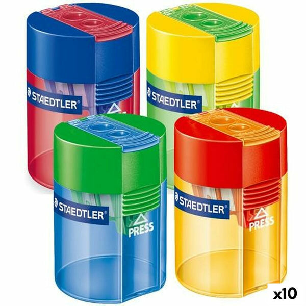 Pennvässare Staedtler Multicolour Med behållare Plast (10 antal)-Kontor och Kontorsmaterial, Kulspetspennor, pennor och skrivverktyg-Staedtler-peaceofhome.se