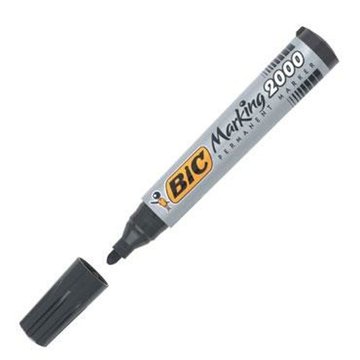 Permanent markörpenna Bic Marking 2000 Svart-Kontor och Kontorsmaterial, konst och hantverk-Bic-peaceofhome.se