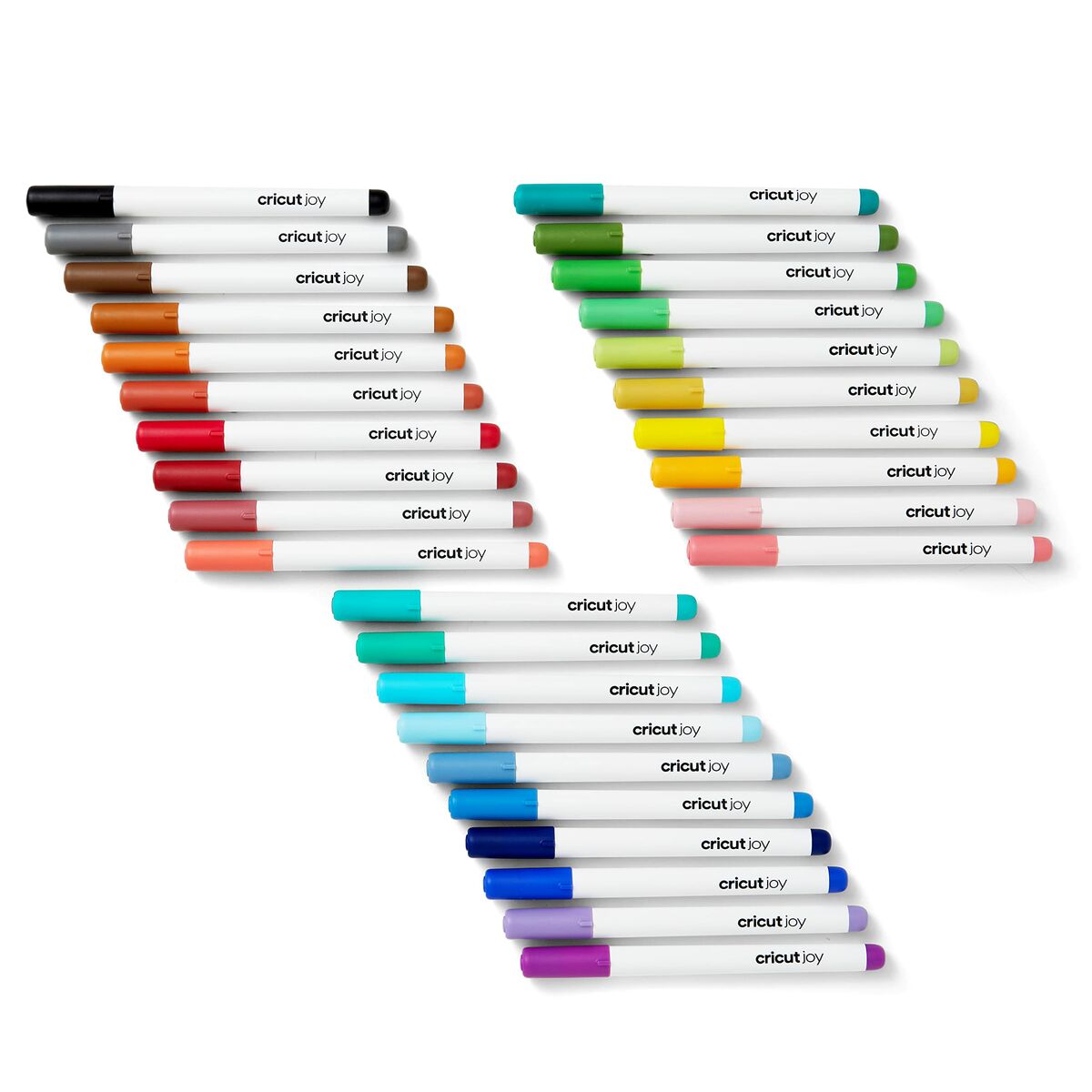 Permanent markörpenna Cricut Joy Vit Multicolour (30 antal)-Kontor och Kontorsmaterial, Kulspetspennor, pennor och skrivverktyg-Cricut-peaceofhome.se