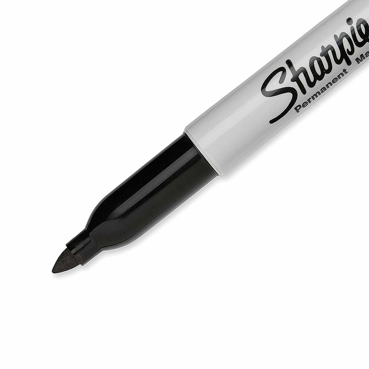 Permanent markörpenna Sharpie Fine Permanent Svart 24 Delar-Kontor och Kontorsmaterial, Kulspetspennor, pennor och skrivverktyg-Sharpie-peaceofhome.se