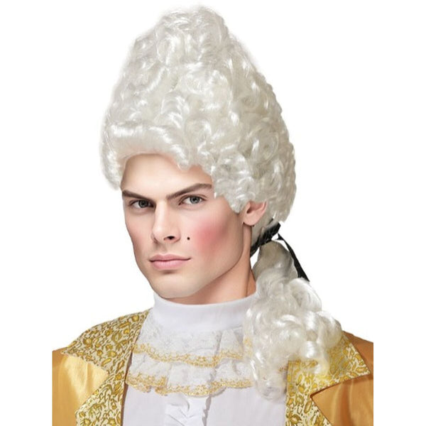 Peruk Vit-Leksaker och spel, Fancy klänning och accessoarer-BigBuy Carnival-peaceofhome.se