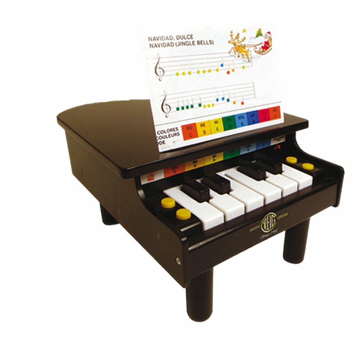 Piano Reig Brun (‎30,4 x 23,6 x 15,39 cm)-Leksaker och spel, Barns Musikinstrument-Reig-peaceofhome.se