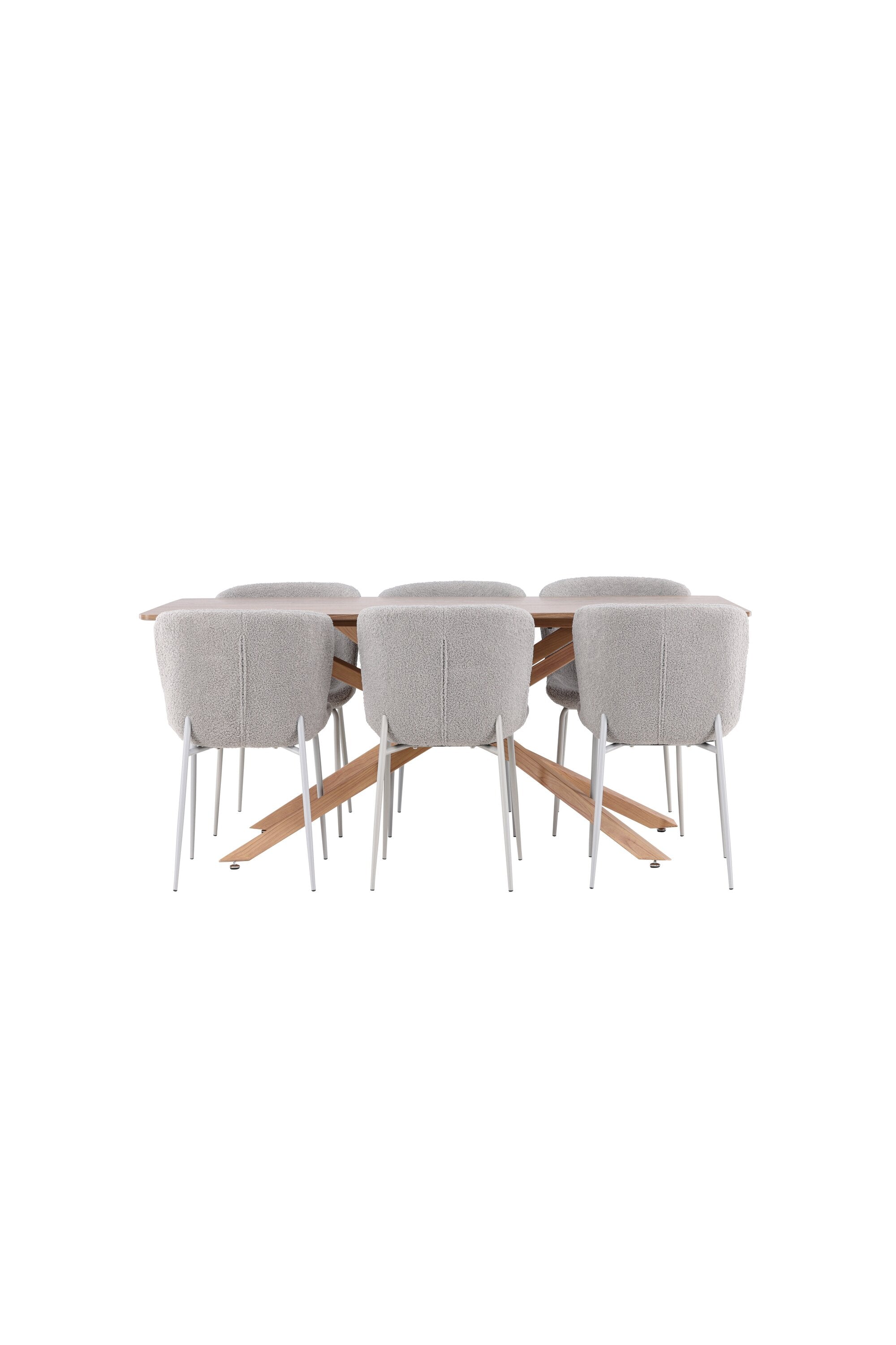 Piazza Matbord med Modesto Matstol-GR Dining Set-Venture Home-peaceofhome.se