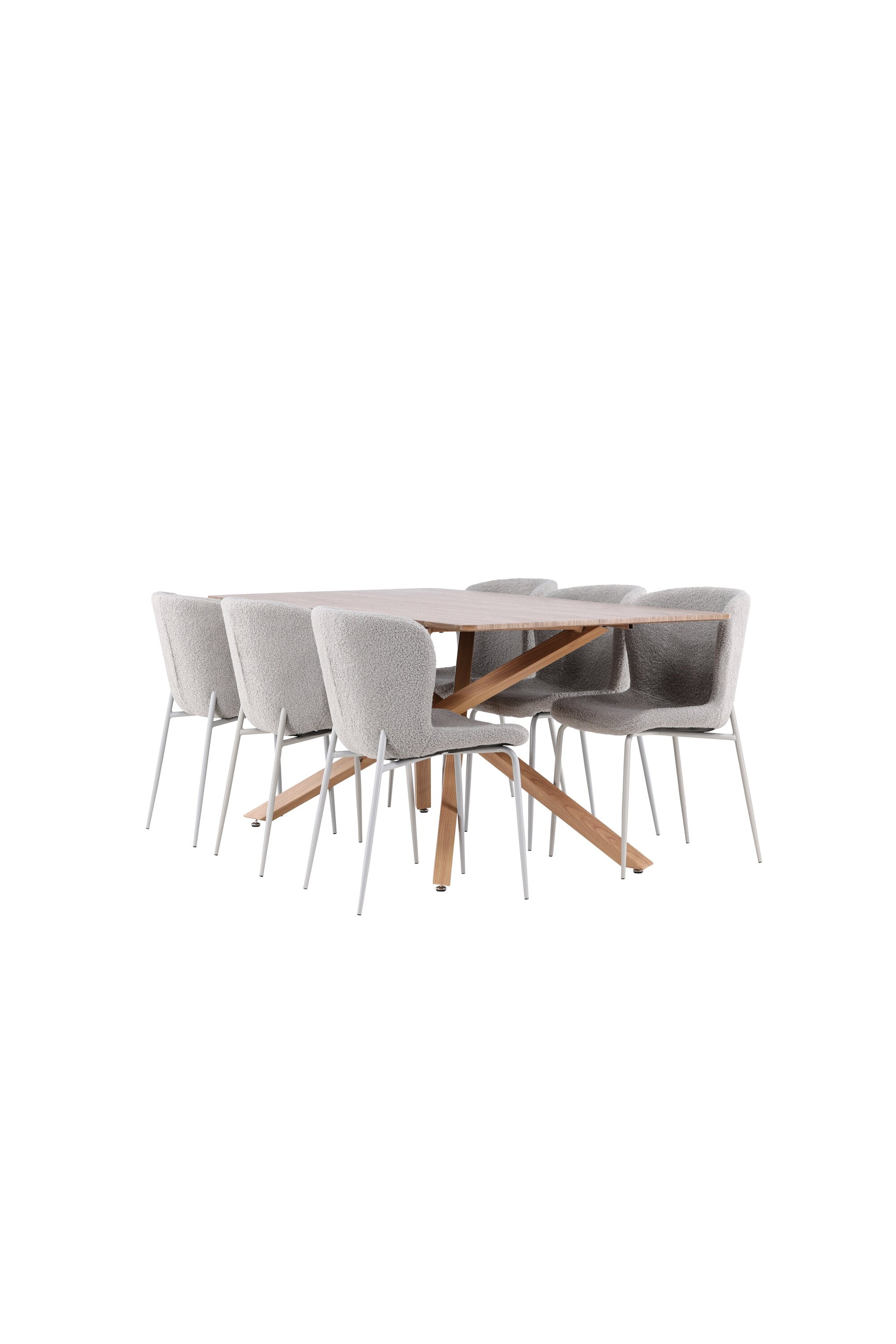 Piazza Matbord med Modesto Matstol-GR Dining Set-Venture Home-peaceofhome.se