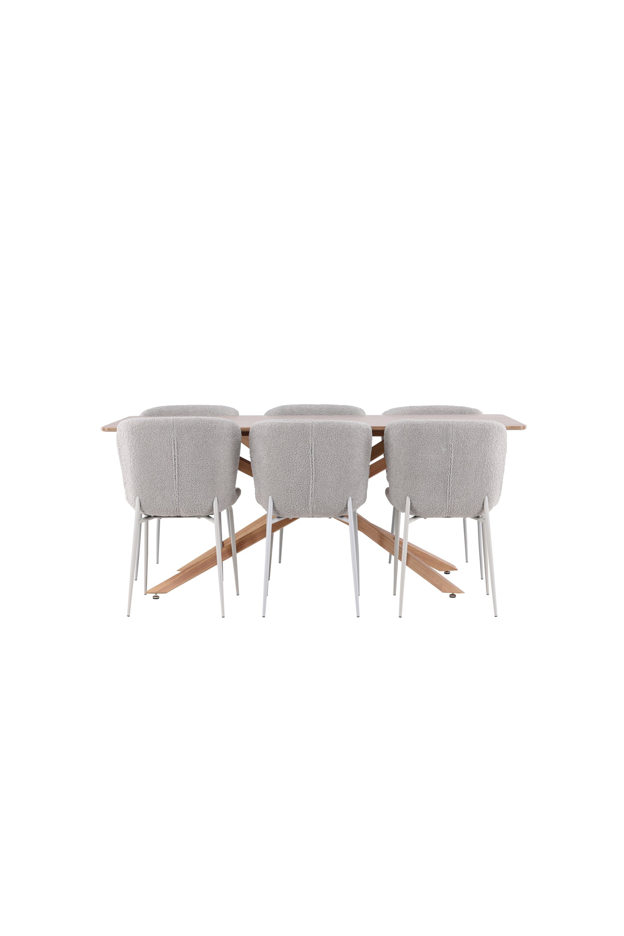 Piazza Matbord med Modesto Matstol-GR Dining Set-Venture Home-peaceofhome.se