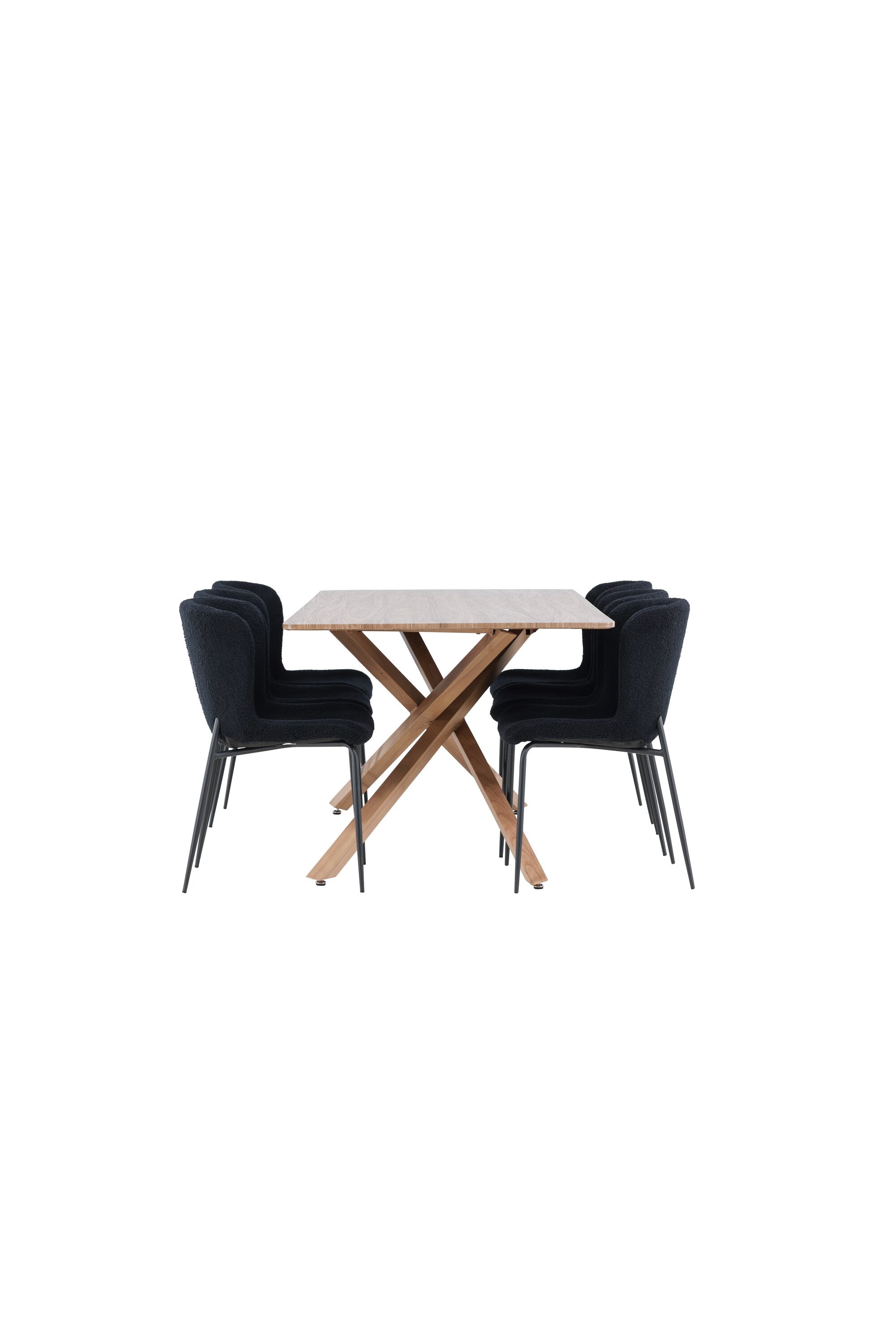 Piazza Matbord med Modesto Matstol-GR Dining Set-Venture Home-peaceofhome.se