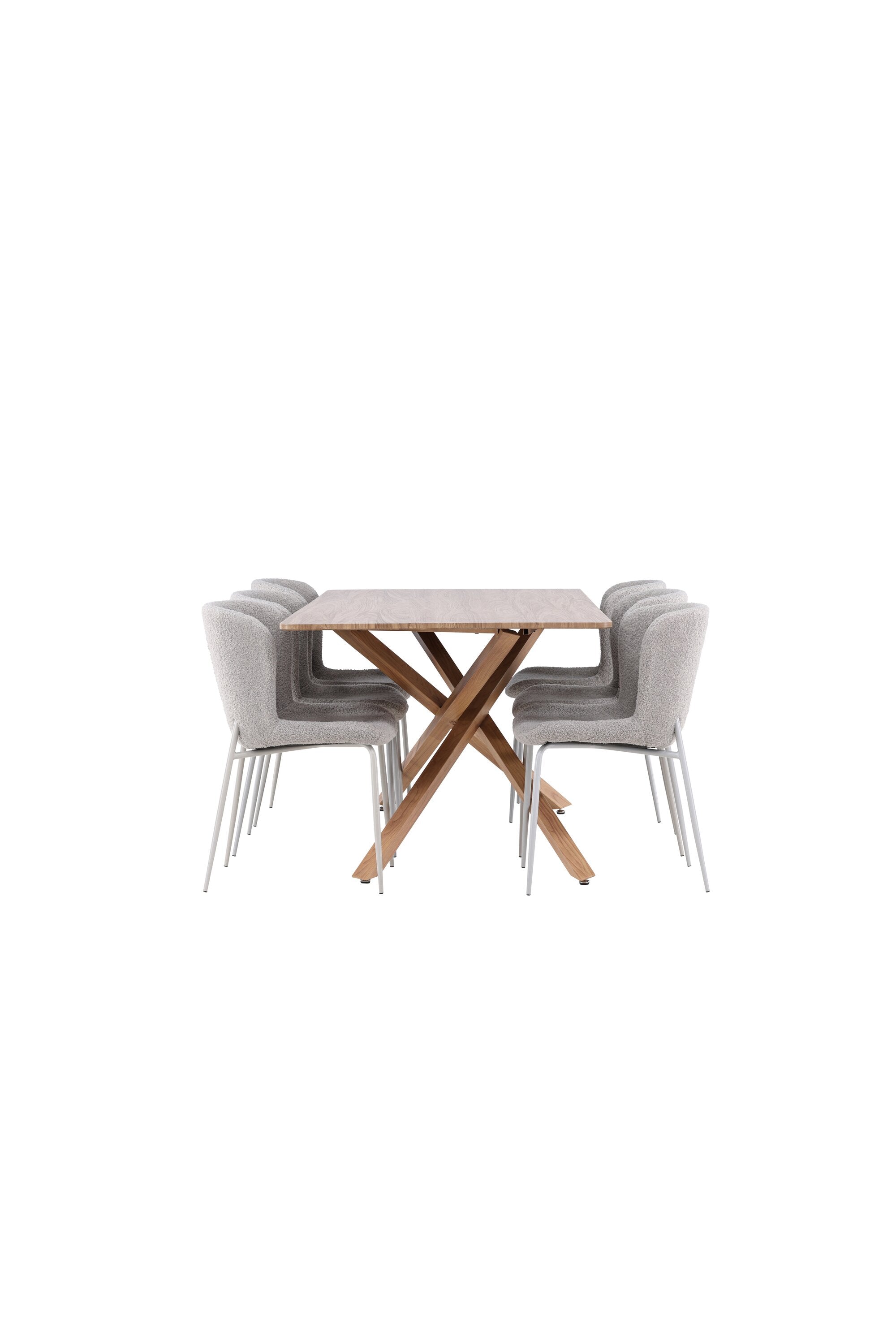 Piazza Matbord med Modesto Matstol-GR Dining Set-Venture Home-peaceofhome.se