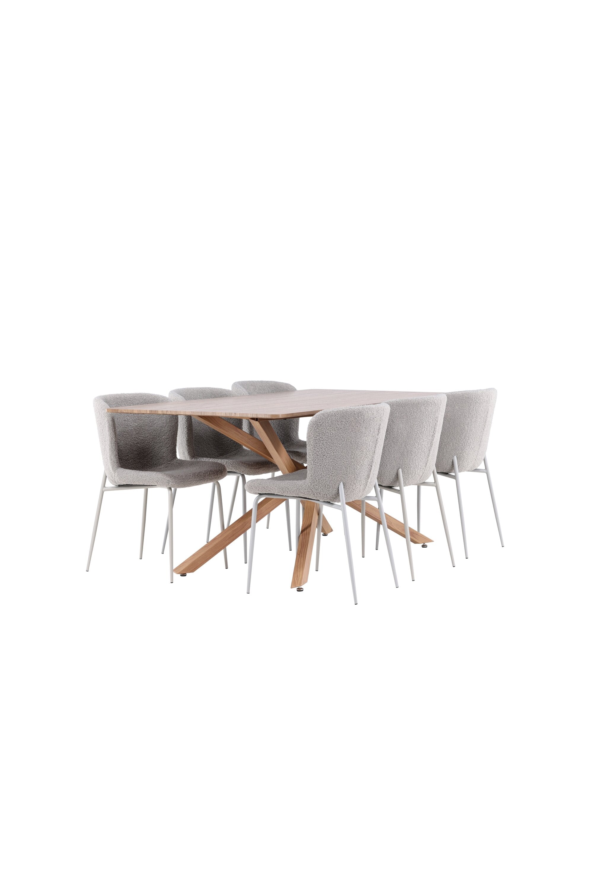 Piazza Matbord med Modesto Matstol-GR Dining Set-Venture Home-peaceofhome.se