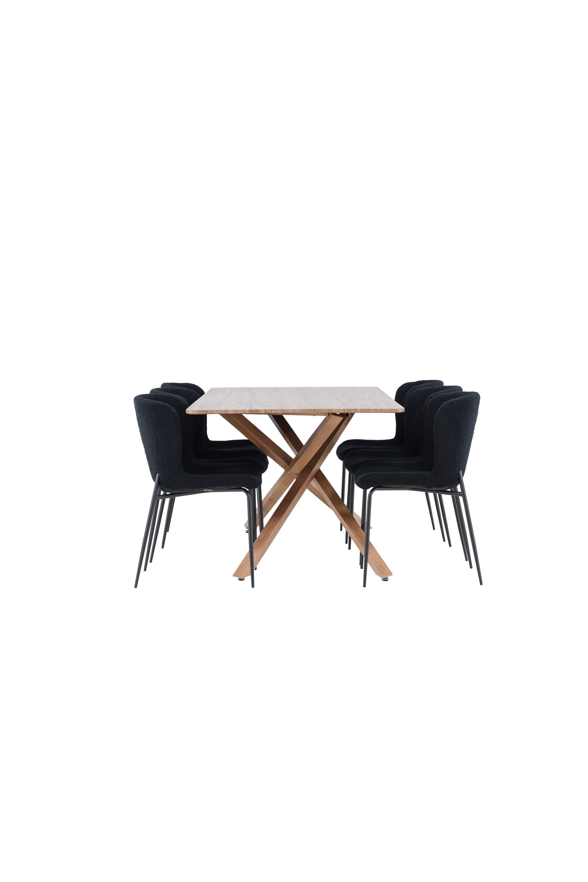 Piazza Matbord med Modesto Matstol-GR Dining Set-Venture Home-peaceofhome.se