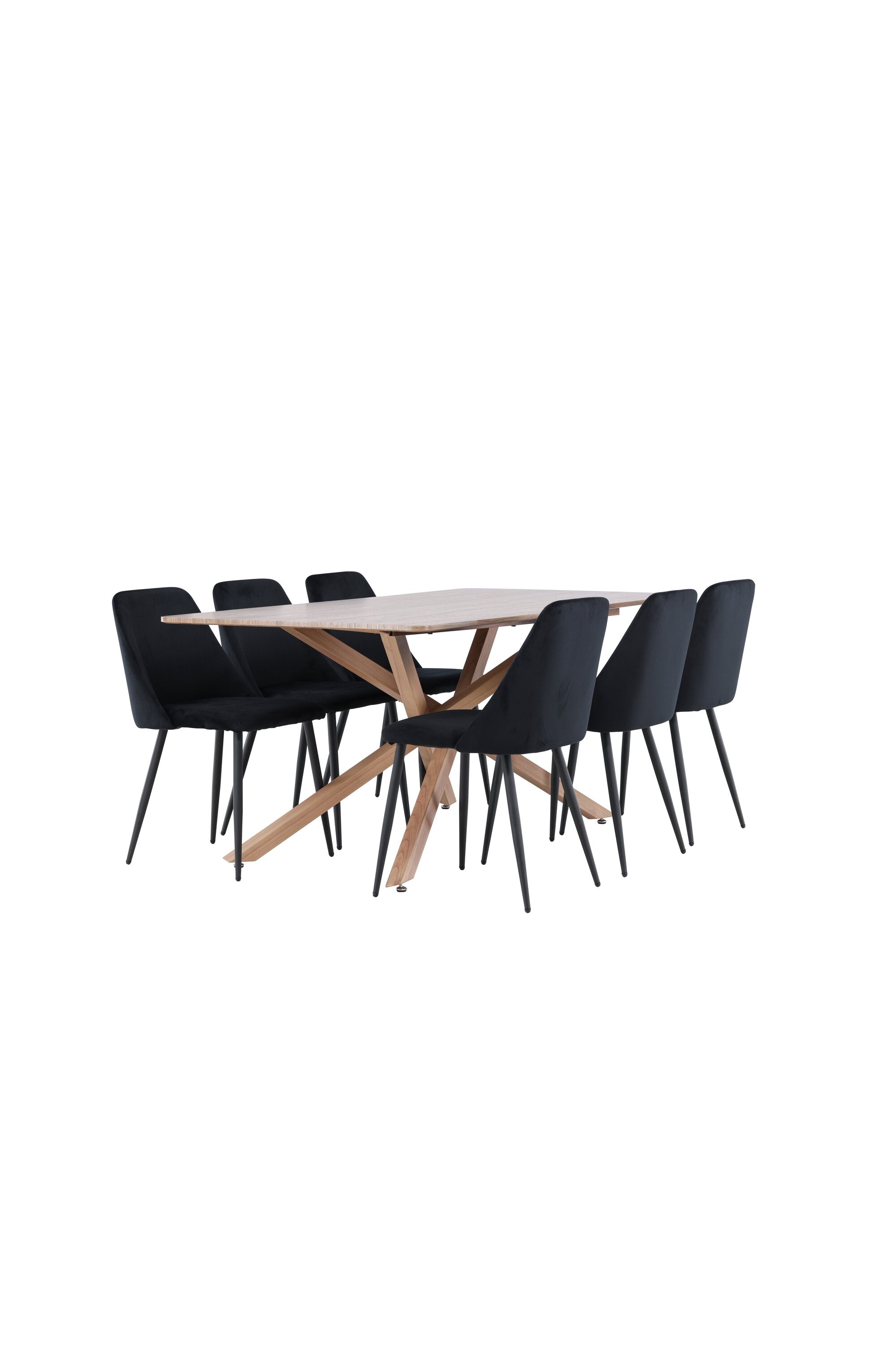 Piazza Matbord med Night Matstol-GR Dining Set-Venture Home-peaceofhome.se