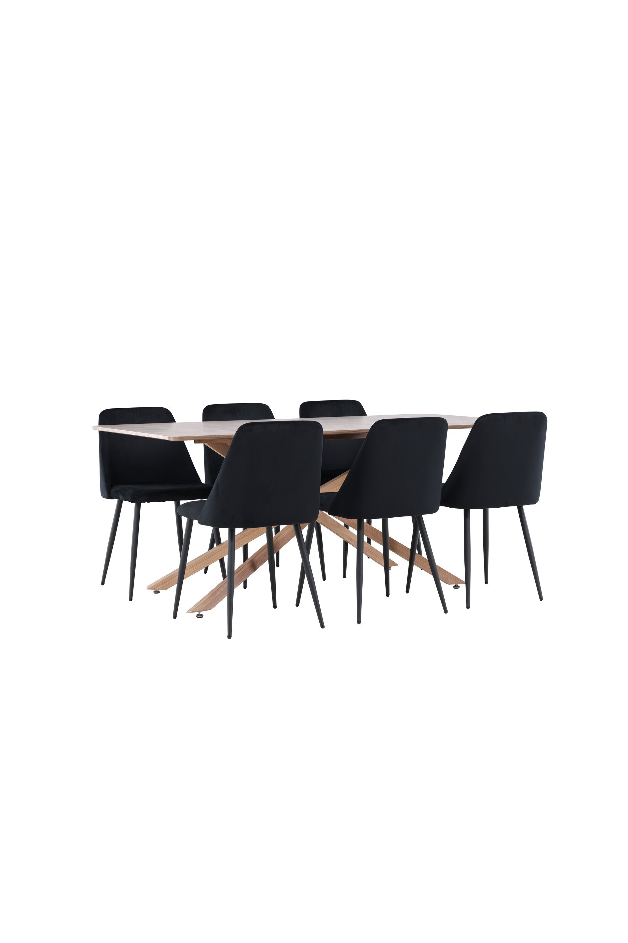 Piazza Matbord med Night Matstol-GR Dining Set-Venture Home-peaceofhome.se