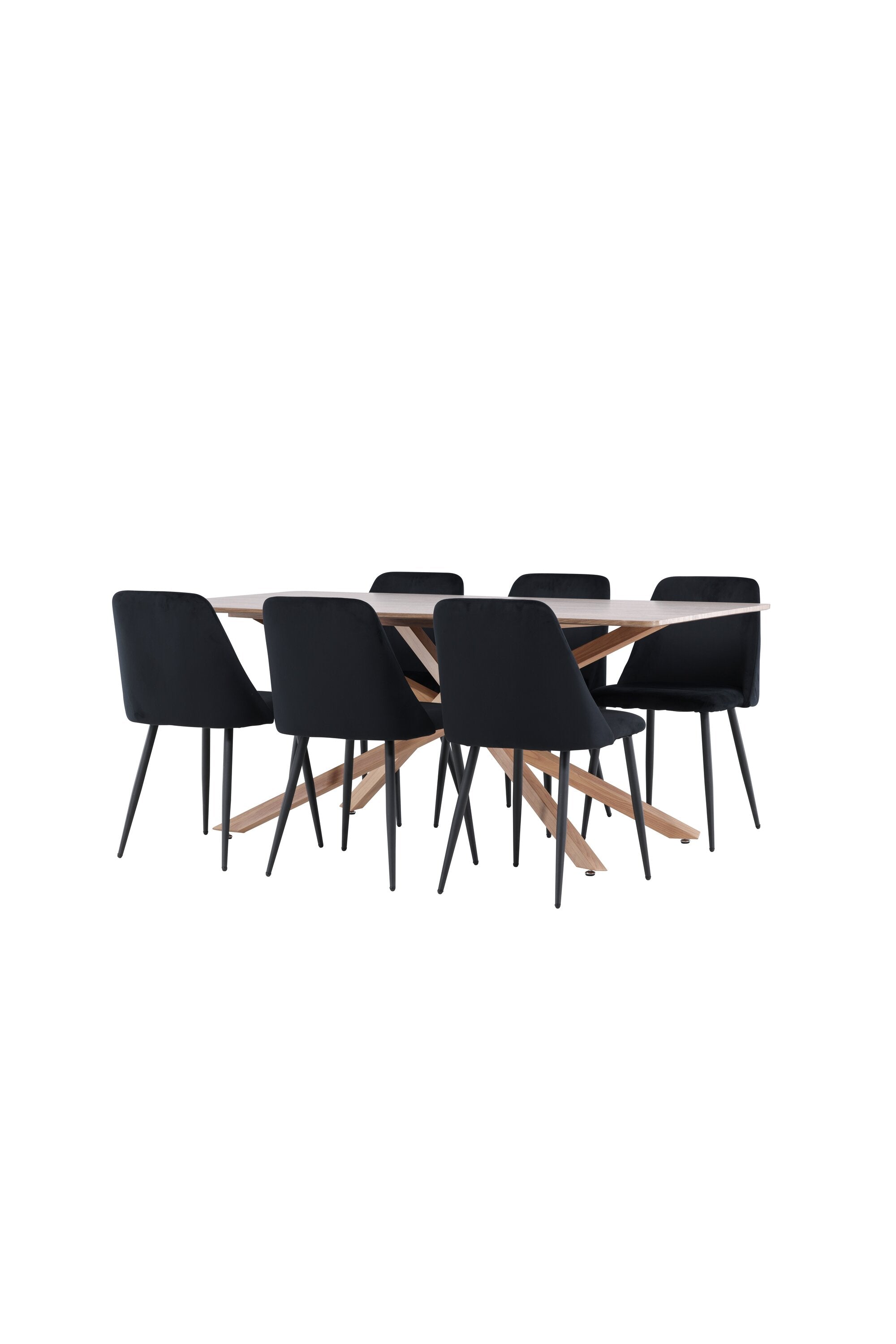 Piazza Matbord med Night Matstol-GR Dining Set-Venture Home-peaceofhome.se