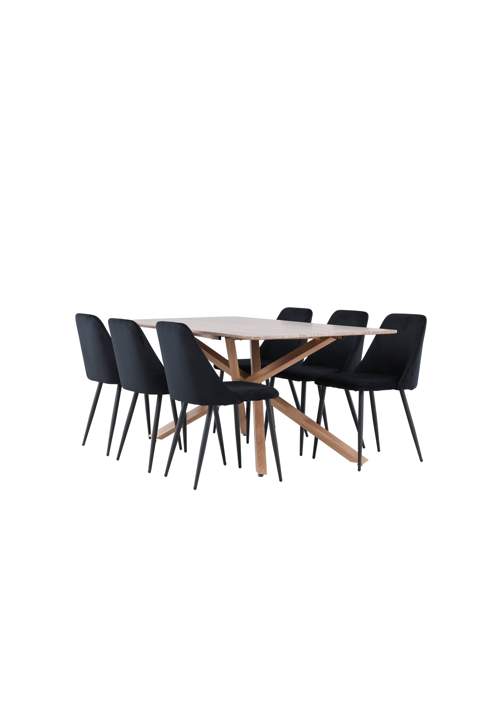 Piazza Matbord med Night Matstol-GR Dining Set-Venture Home-peaceofhome.se