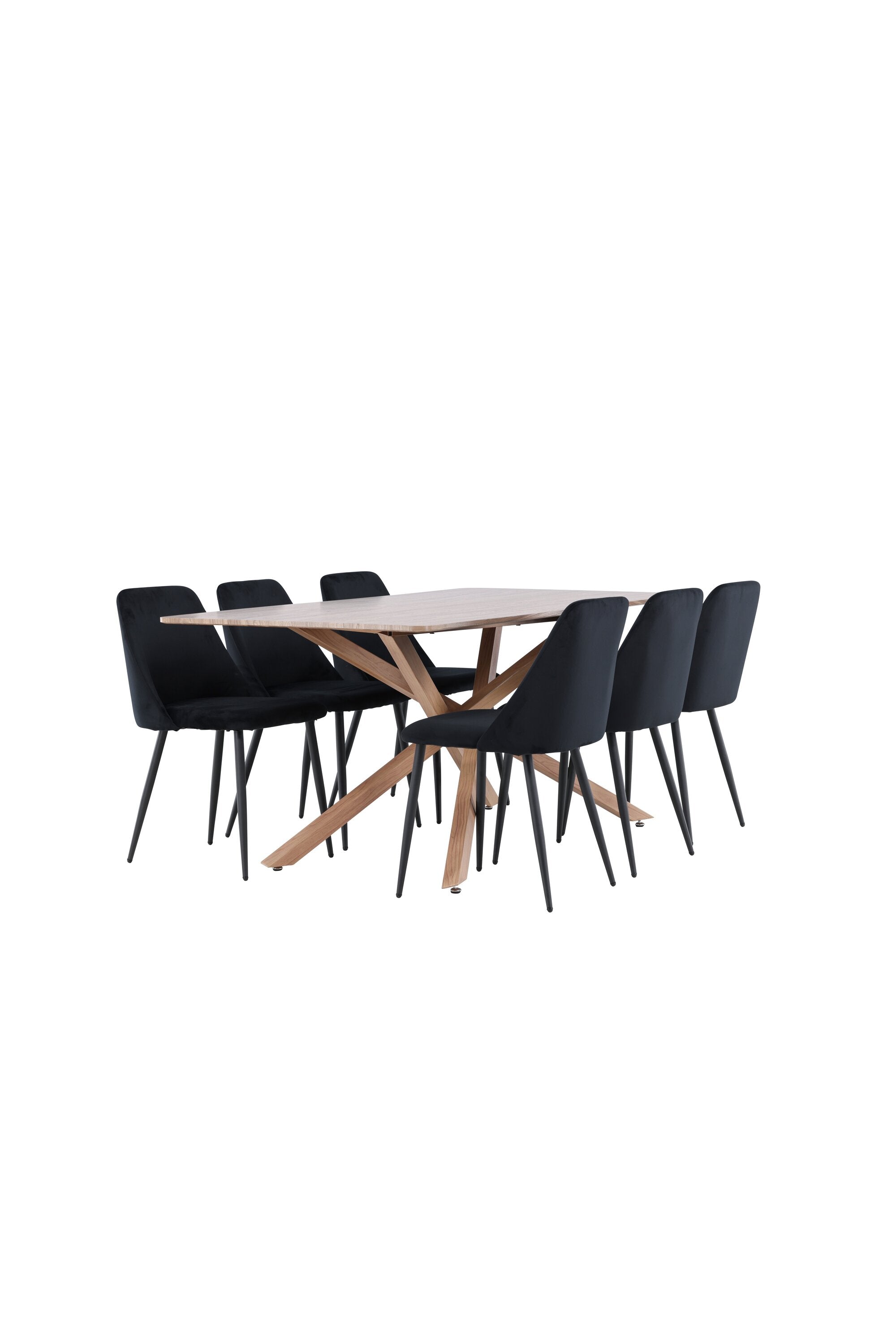 Piazza Matbord med Night Matstol-GR Dining Set-Venture Home-peaceofhome.se