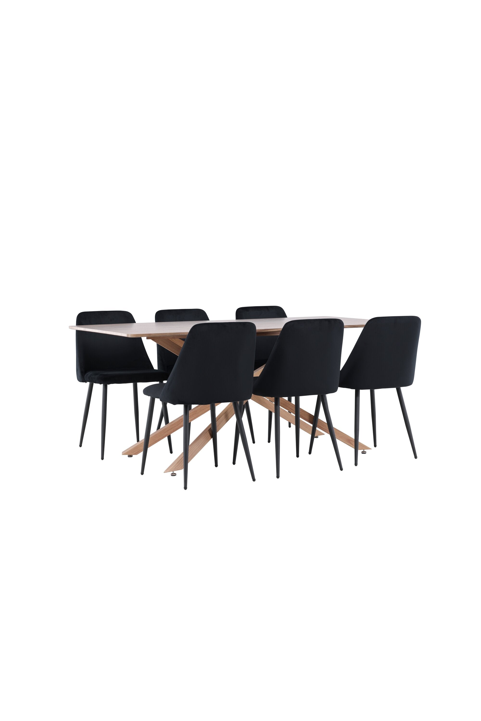 Piazza Matbord med Night Matstol-GR Dining Set-Venture Home-peaceofhome.se