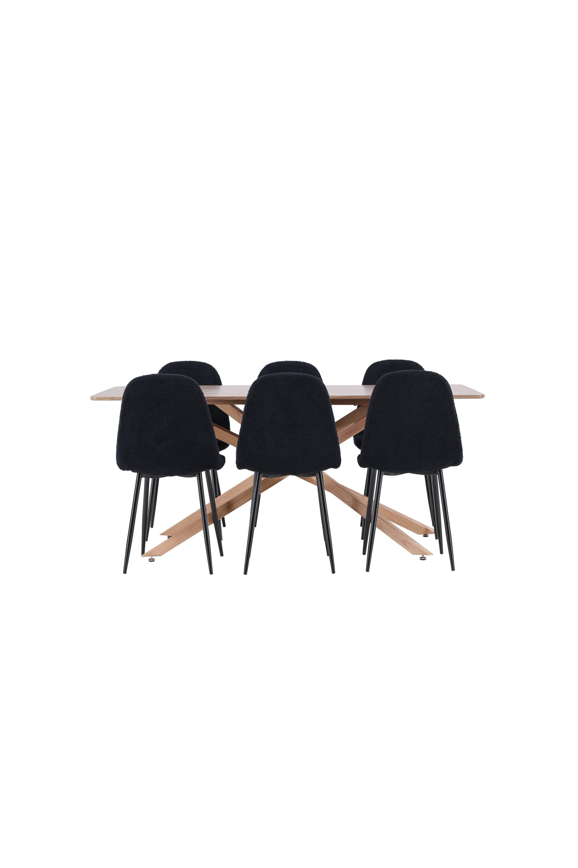 Piazza Matbord med Polar Matstol-GR Dining Set-Venture Home-peaceofhome.se