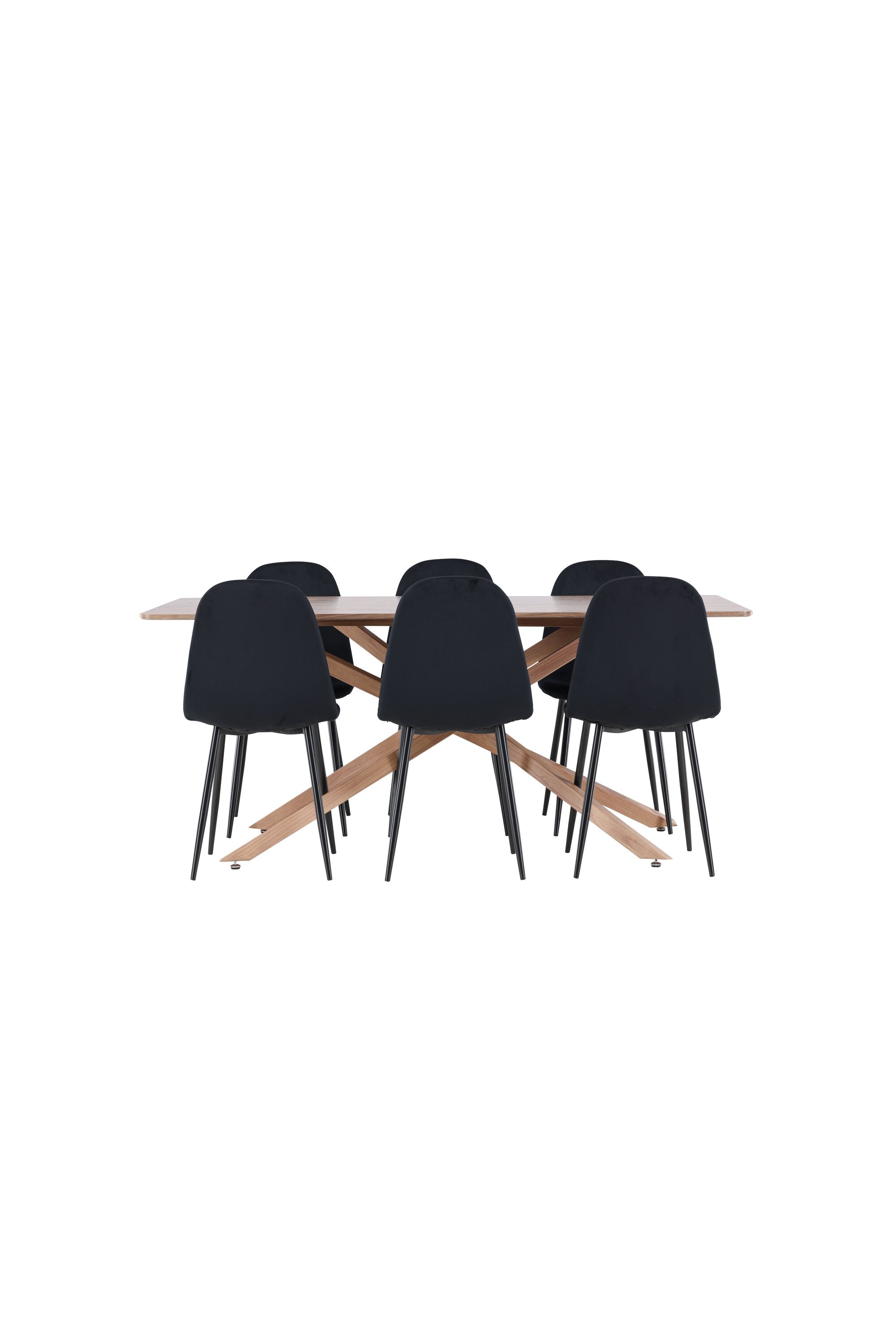 Piazza Matbord med Polar Matstol-GR Dining Set-Venture Home-peaceofhome.se